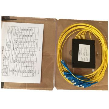 ABS Box Sc / Upc Conector 1 * 8 PLC Splitter